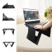 FUNITAYA Adjustable Portable Desk - Lightweight, Foldable Laptop Table with Height and Angle Adjustment for Home Office Use