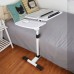 FUNITAYA Multi-Functional Portable Desk - Foldable Laptop Stand with Built-in Mouse Pad, Cup Holder, and Storage Drawer